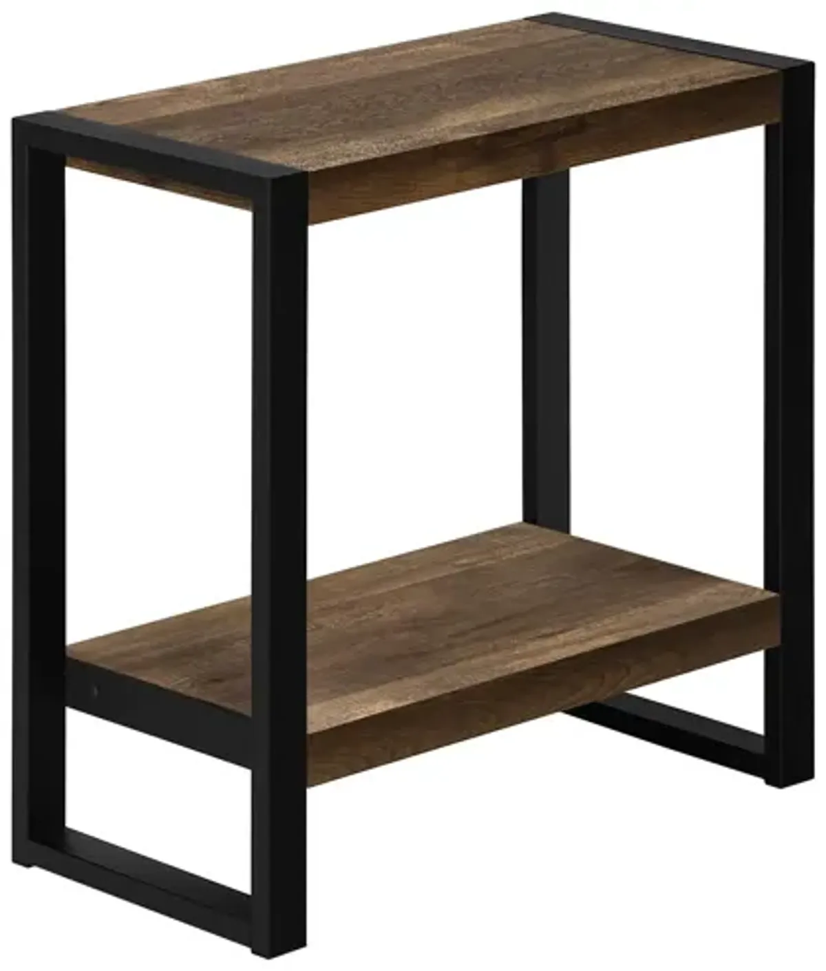 Monarch Specialties I 2852 - Brown Two-Tier Side Table