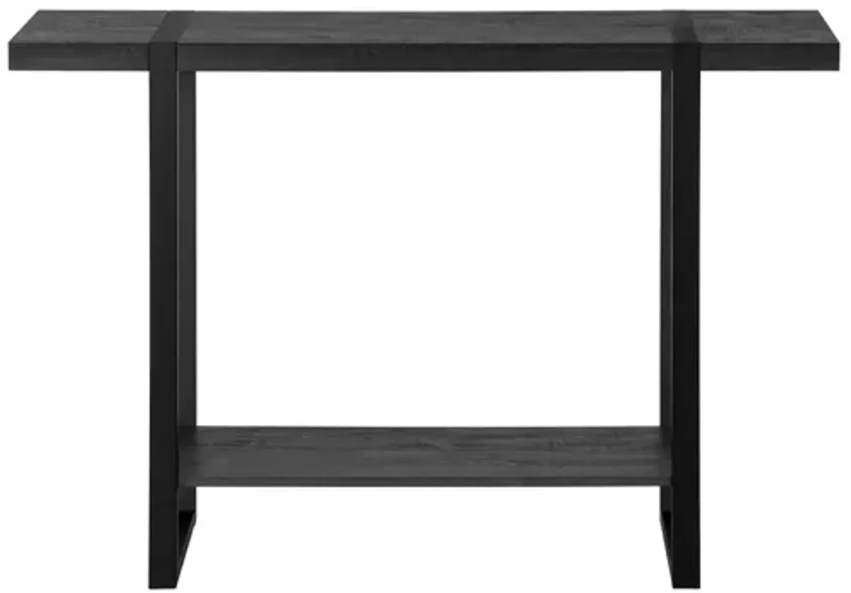 Monarch Specialties I 2861 - Rustic Wood Console Table