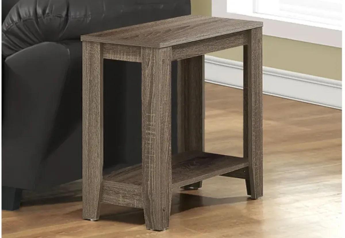 Monarch Specialties I 3115 - Dark Taupe End Table