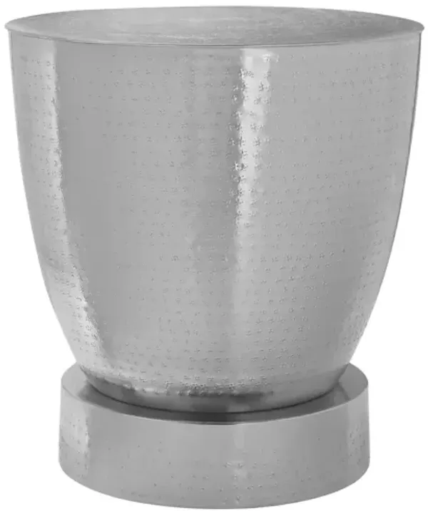 Monarch Specialties I 3920 - Chrome Drum Table