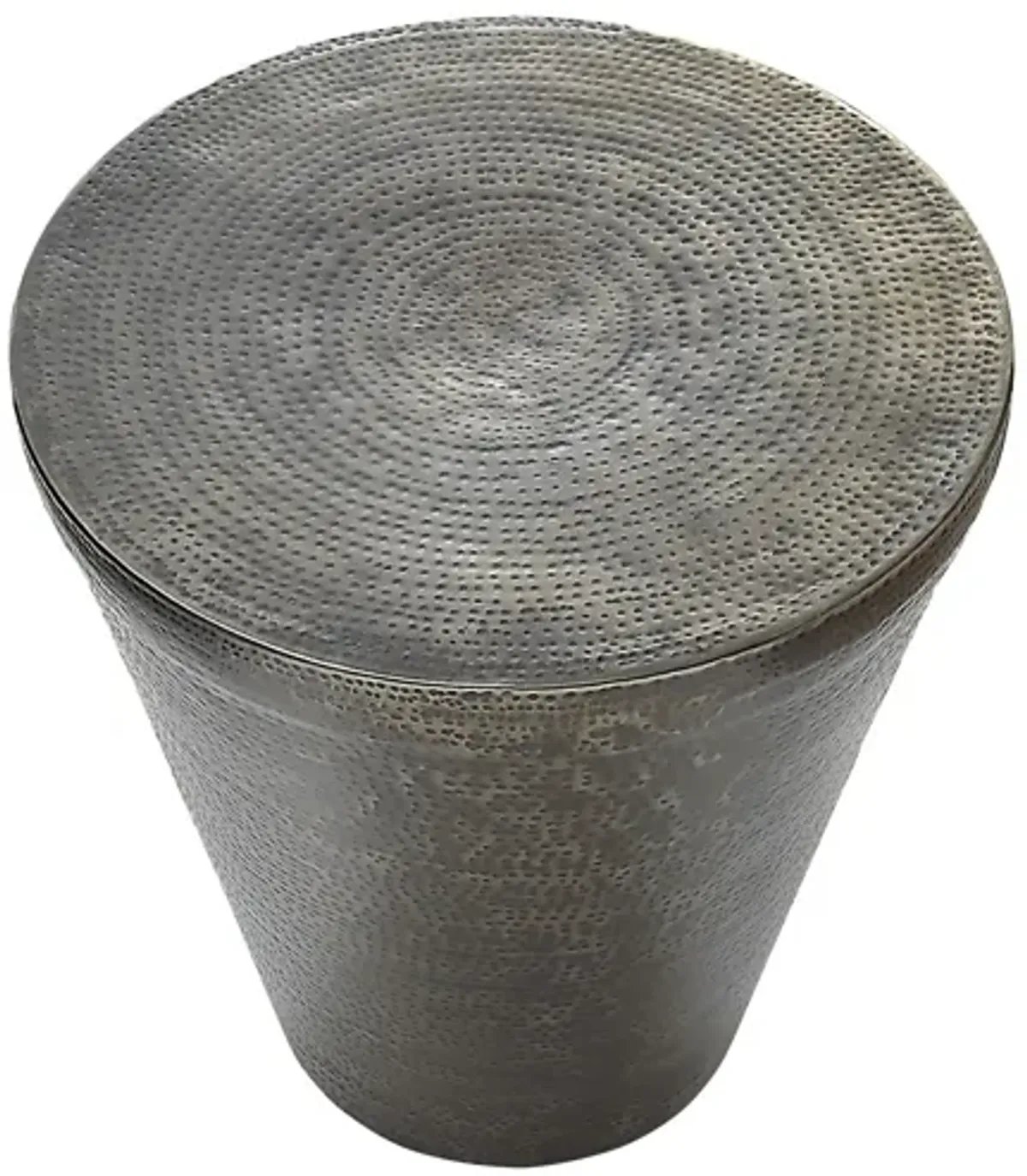 Monarch Specialties I 3924 - Grey Drum Table