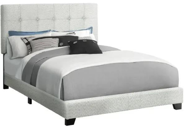 Monarch Specialties I 5801F - Full Size Upholstered Bed Frame