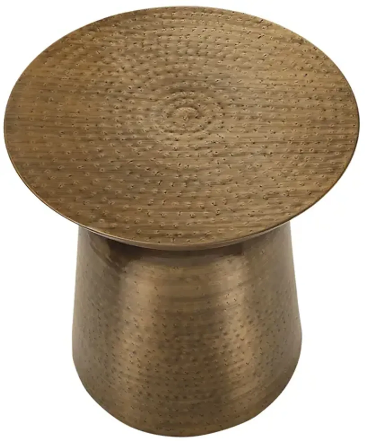 Monarch Specialties I 3915 - Copper Drum Table