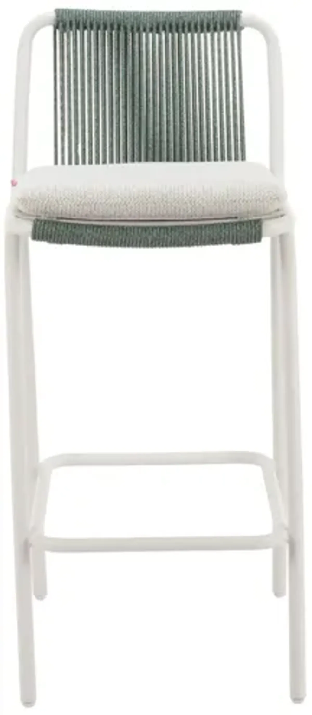 Luft Barstool (Set of 2) White & Green