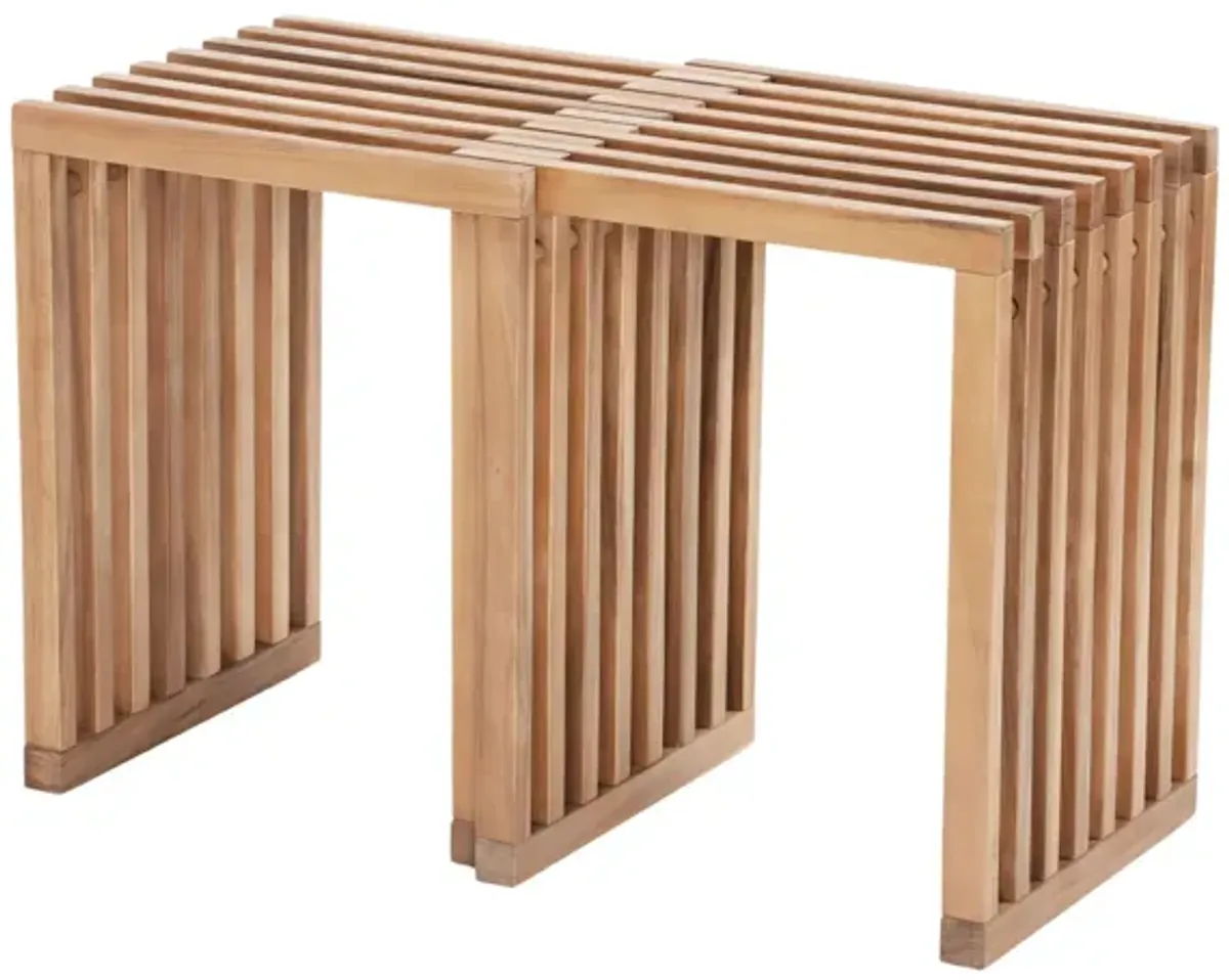 Riviera Extendable Stool (Set of 2) Natural