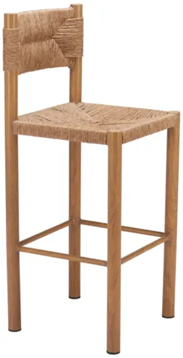 Iska Barstool (Set of 2) Natural