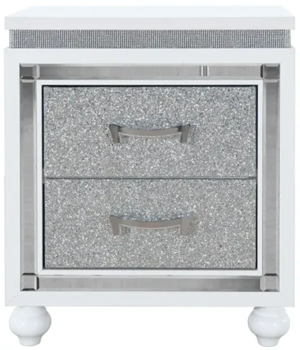 Collete White Nightstand