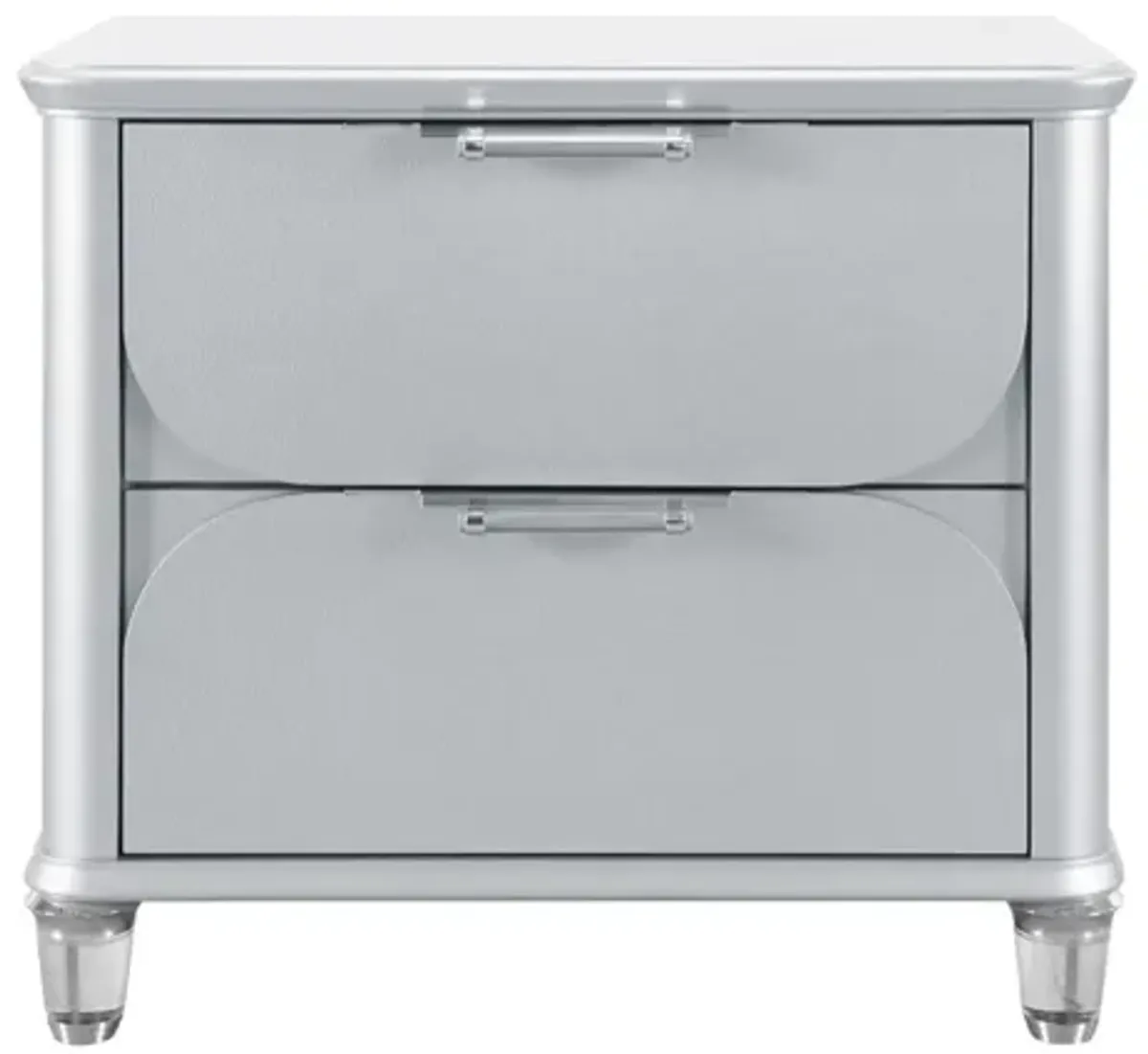 Lando Silver Nightstand