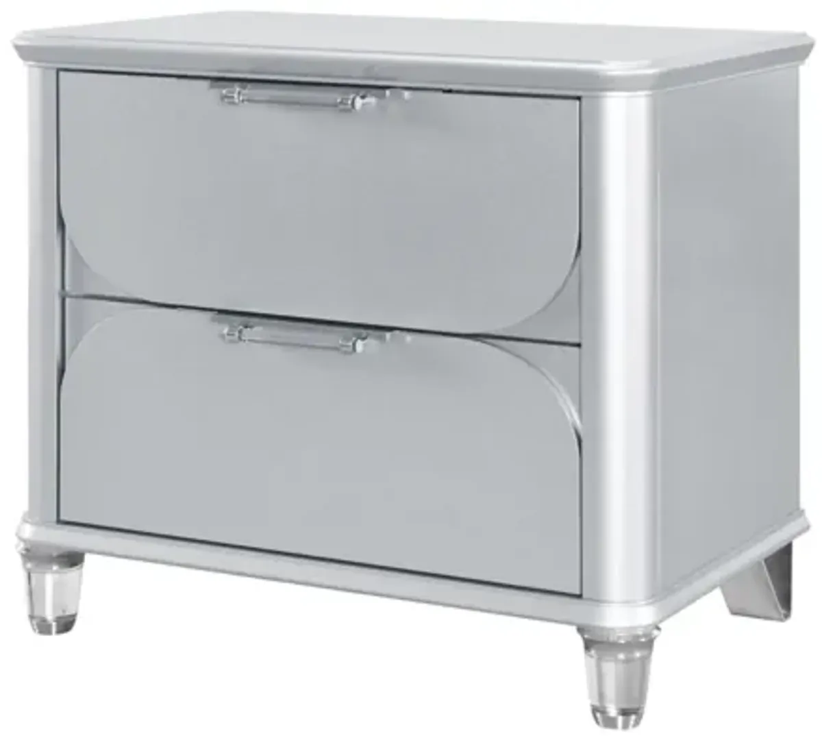 Lando Silver Nightstand