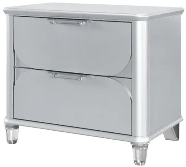 Lando Silver Nightstand
