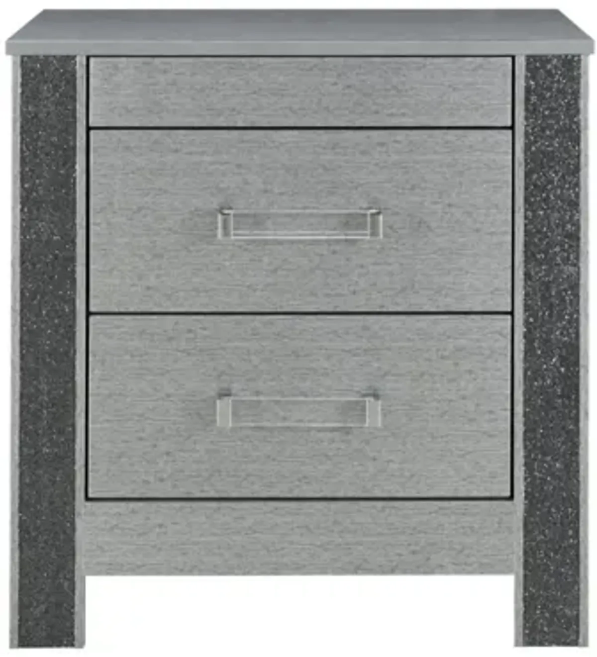 Logan Silver Nightstand