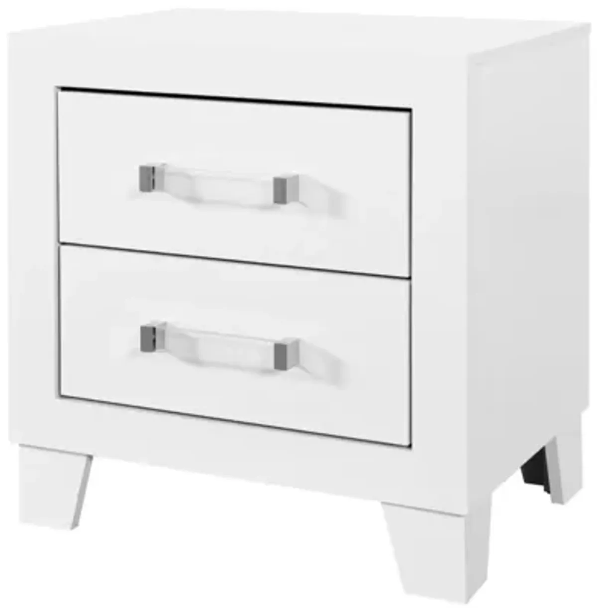Luccia White Nightstand