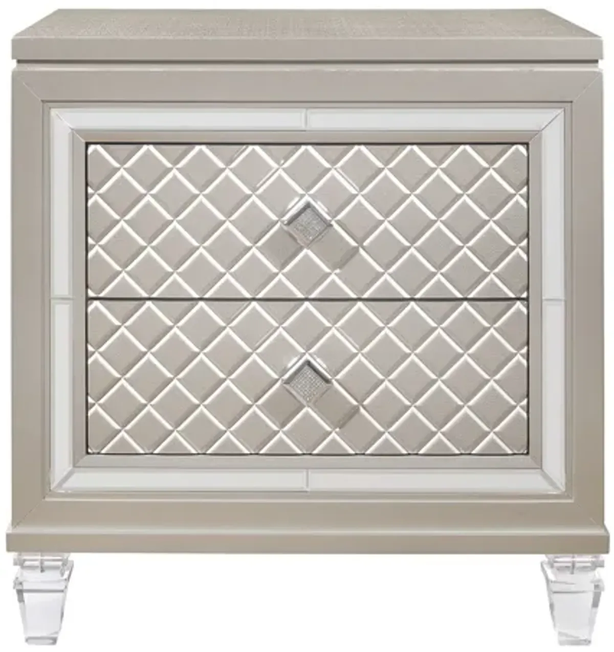 Paris Champagne Nightstand