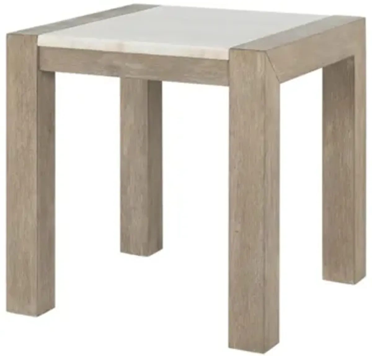 Global Furniture Natural Marble End Table - T1321ET