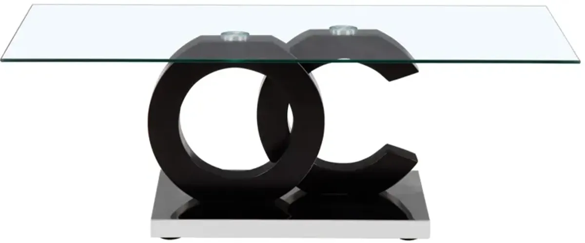 Global Furniture 8mm Tempered Glass Coffee Table - T2207CT
