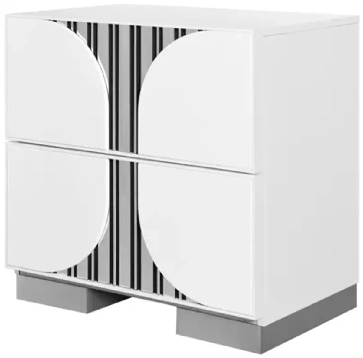Talia White Nightstand