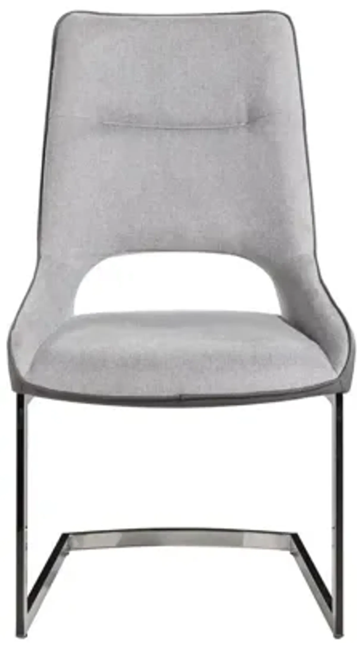 Global Furniture USA Dark and Light Grey Dining Chair Set of Two