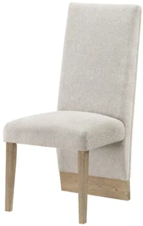 Global Furniture USA Beige Dining Chair Set of 2 - D12DC-BEIGE/NAT