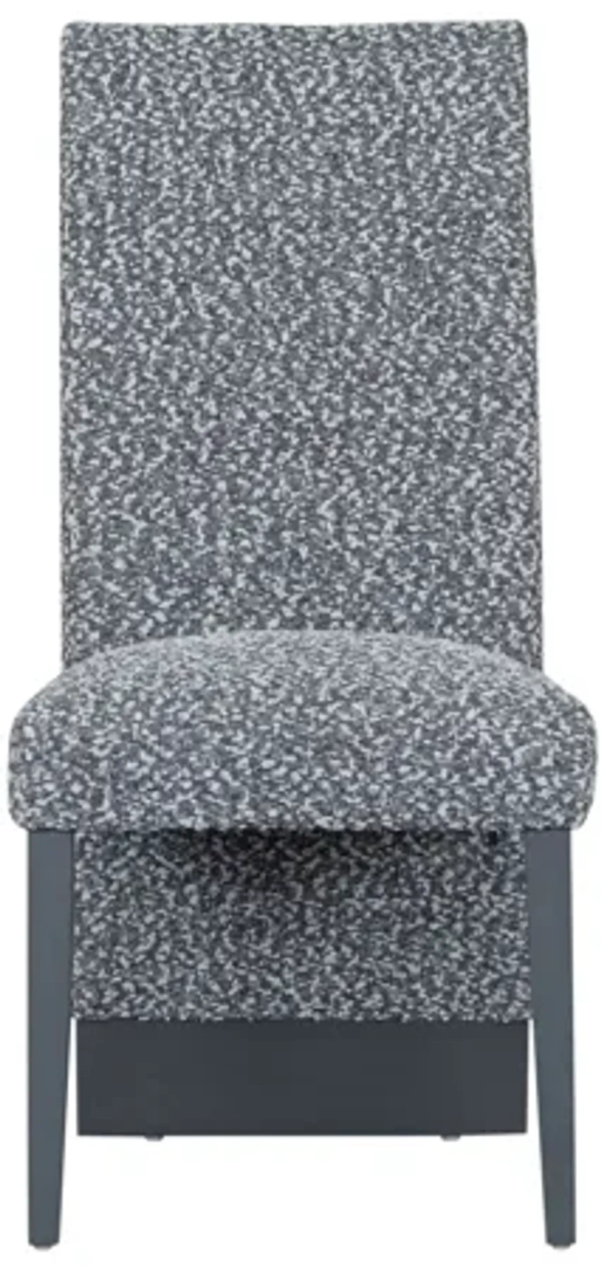 Global Furniture USA White and Grey Upholstered Dining Chair Set of 2 - D12DC-WHITE/GREY