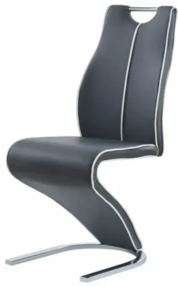 Global Furniture USA Grey Dining Chair Set of Two - D4127NDC