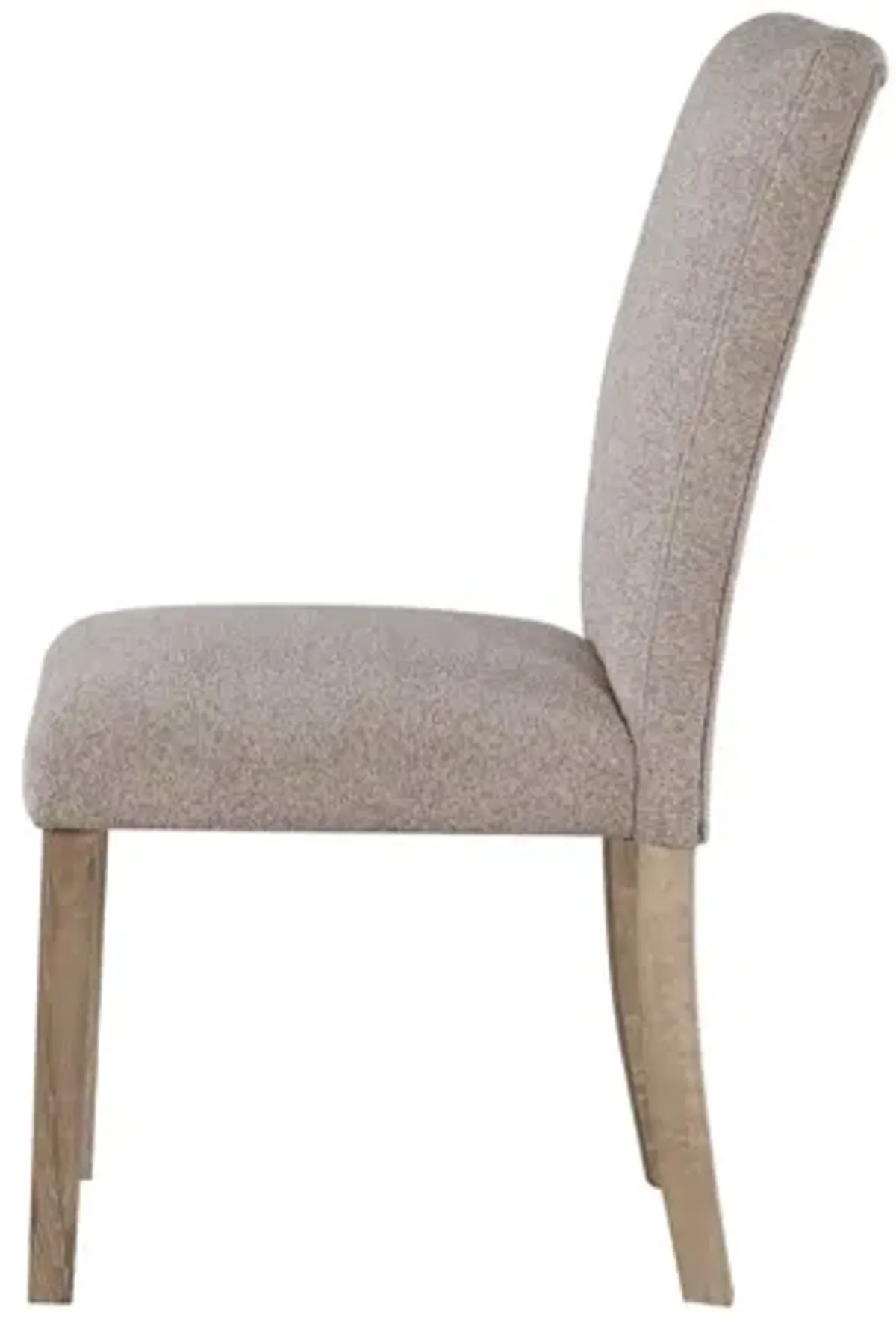 Global Furniture USA Set of Two Beige Upholstered Dining Chairs - D8683DC-BEIGE-N