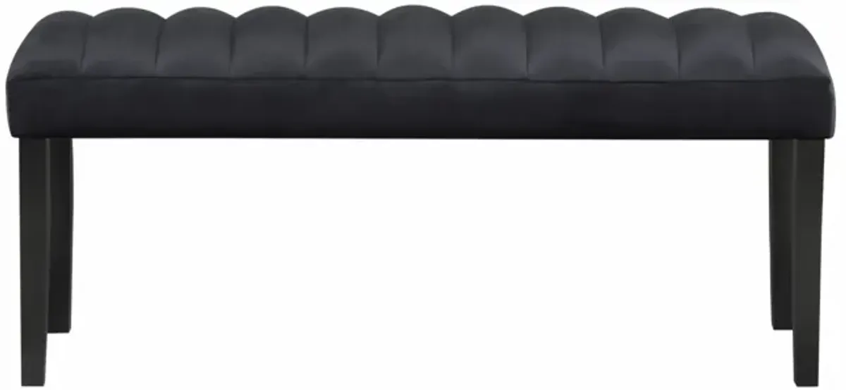 Global Furniture USA Black Dining Bench - D8685BN-BLK