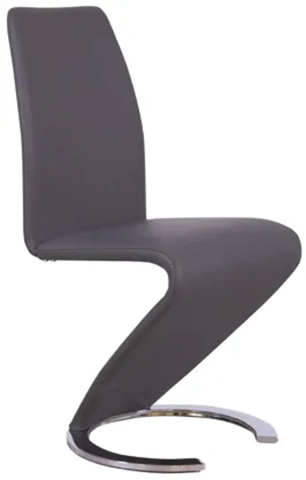 Global Furniture USA Set of Two Grey Z-Shaped Dining Chairs - D9002DC-GR