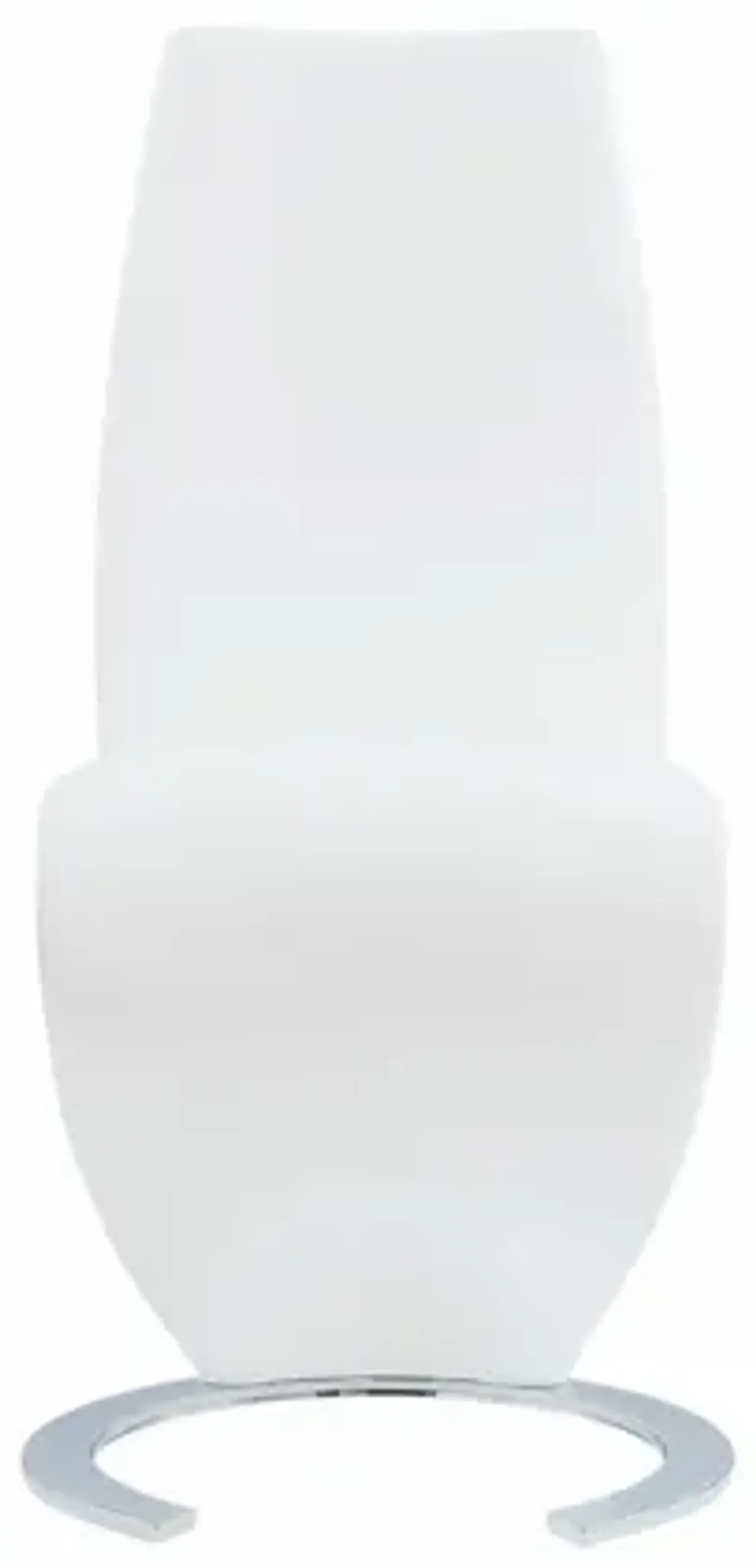 Global Furniture USA Set of Two White Z-Shaped Dining Chairs - D9002DC-WH (M)