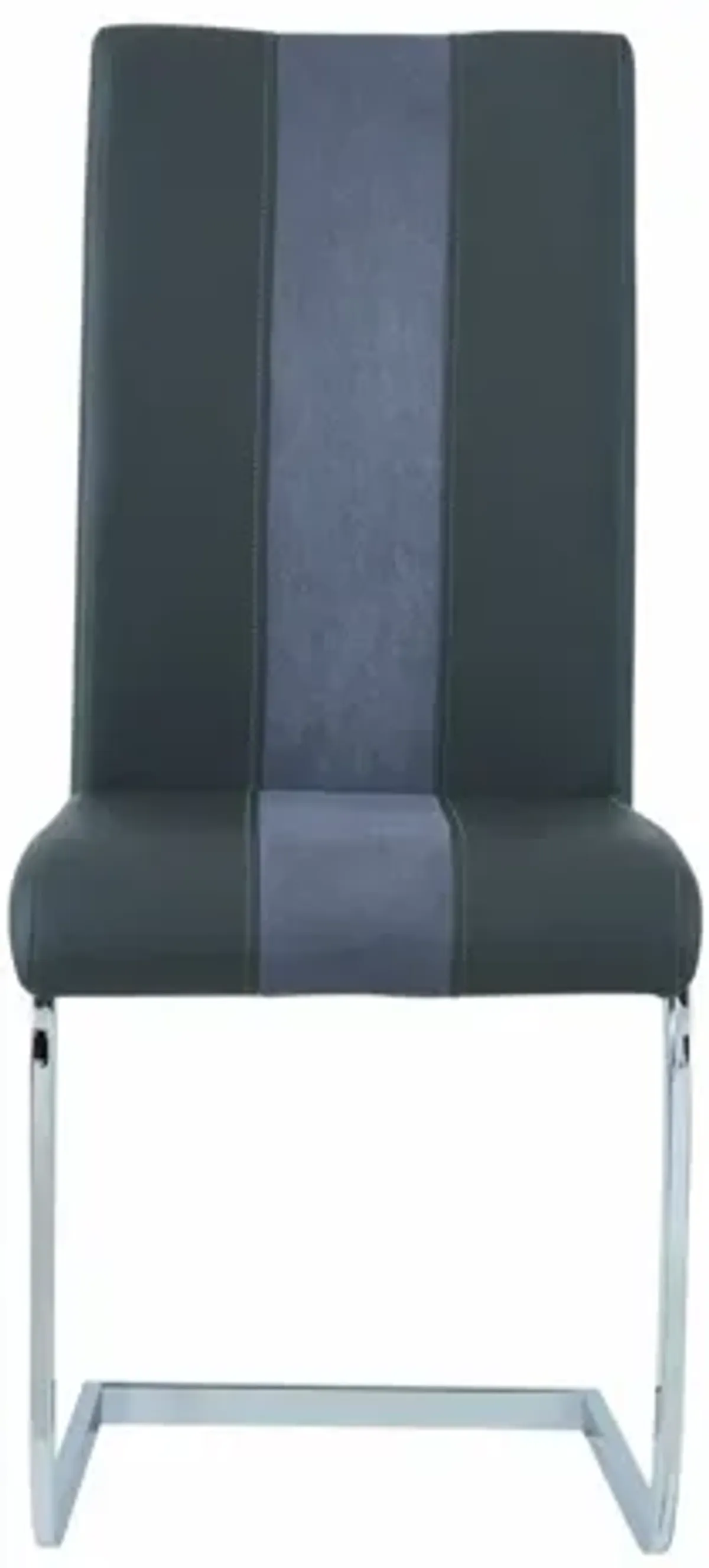 Global Furniture USA Set of Four Grey Armless Dining Chairs - D915DC-GR