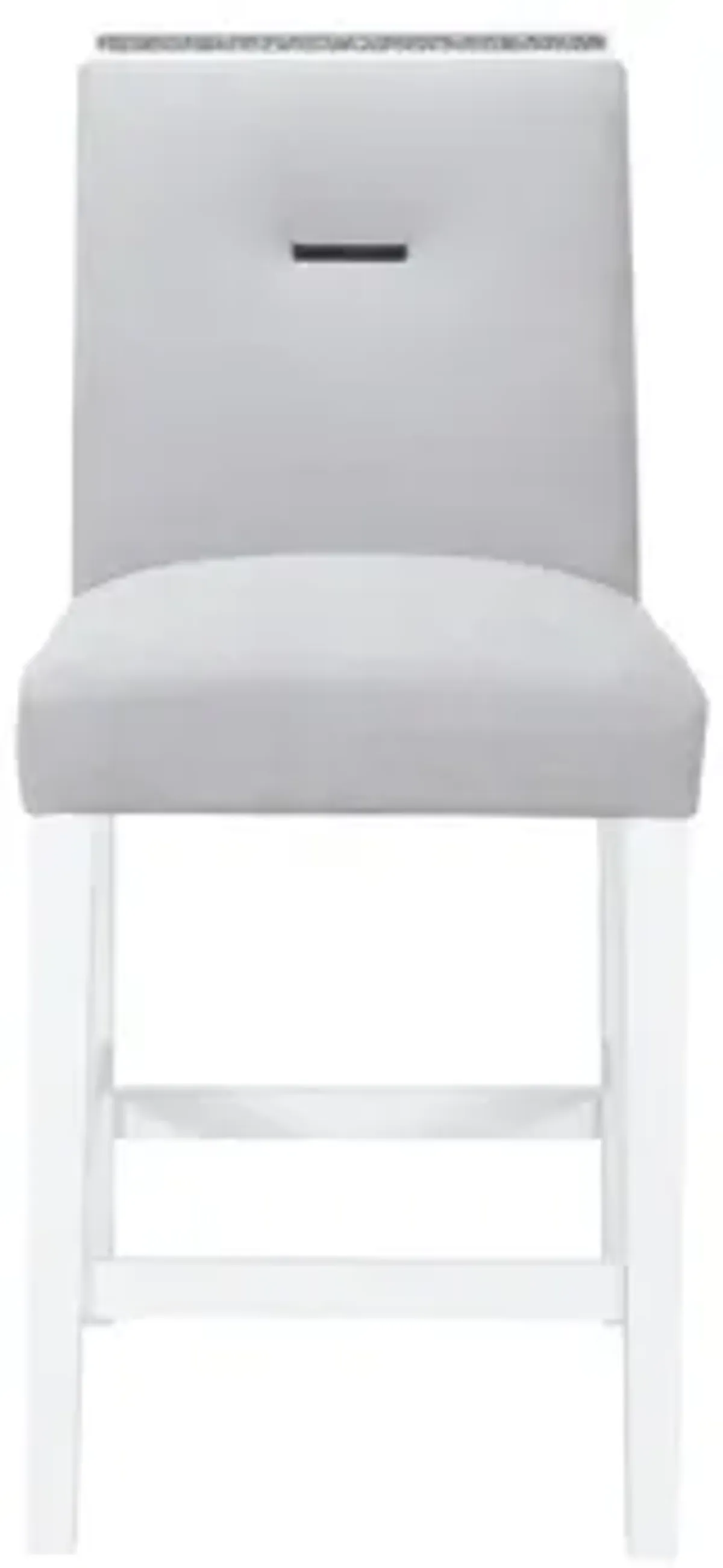 Monaco Grey/White Bar Stool Set Of 2