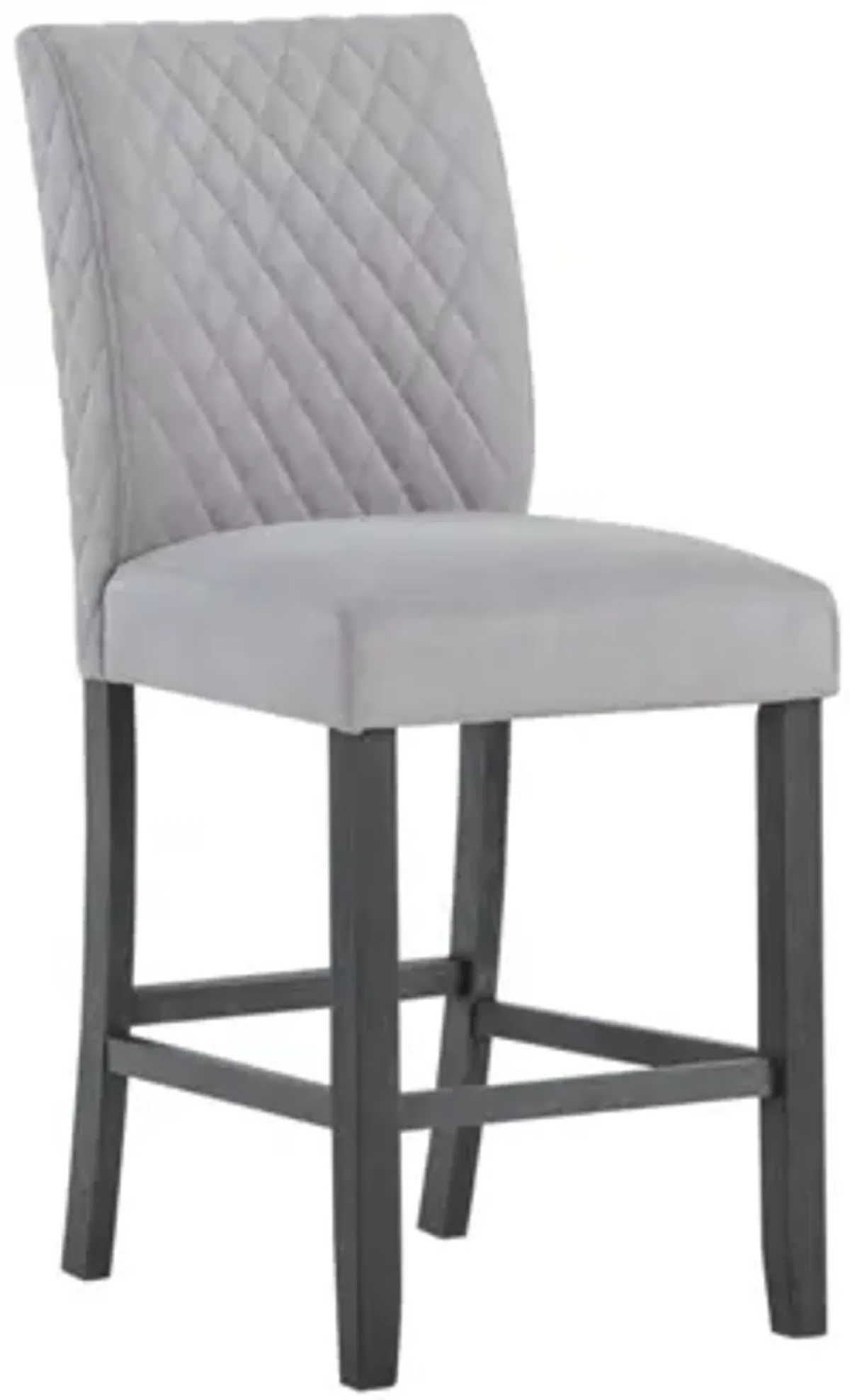 Global Furniture USA Grey Upholstered Bar Stool - D8192BS