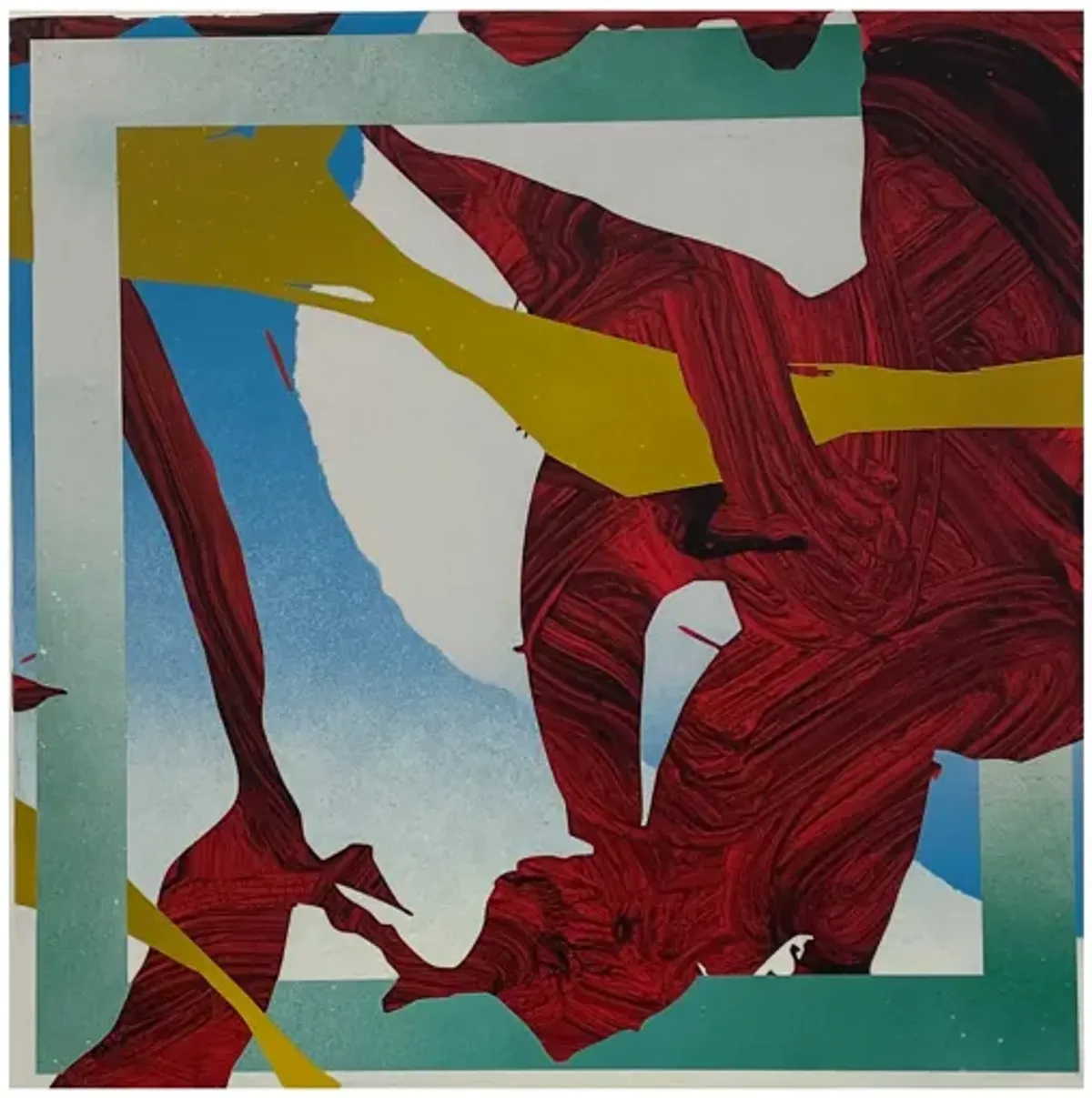 Untitled 3 12" x 12" x 1½" by Dino “Edeth” Valdez