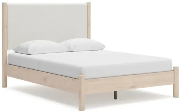 Cadmori Queen Upholstered Panel Bed