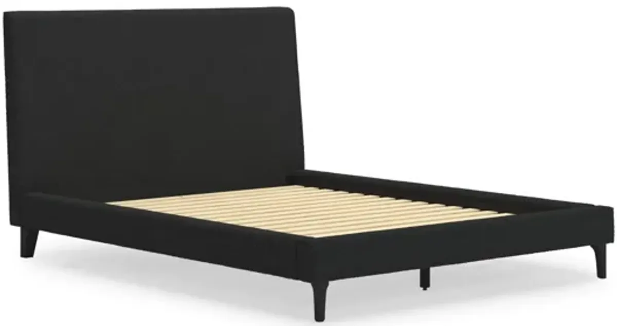 Cadmori Queen Upholstered Bed with Roll Slats
