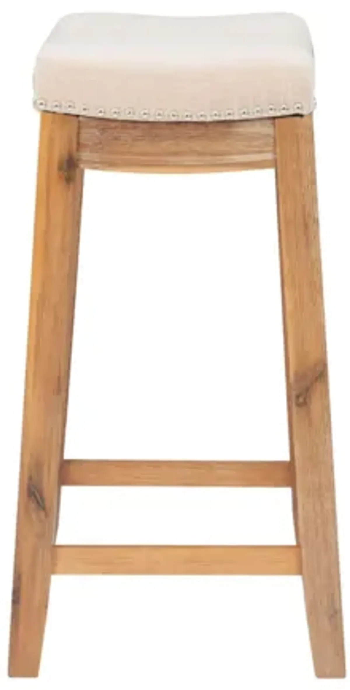 Claridge Natural Wood Bar Stool