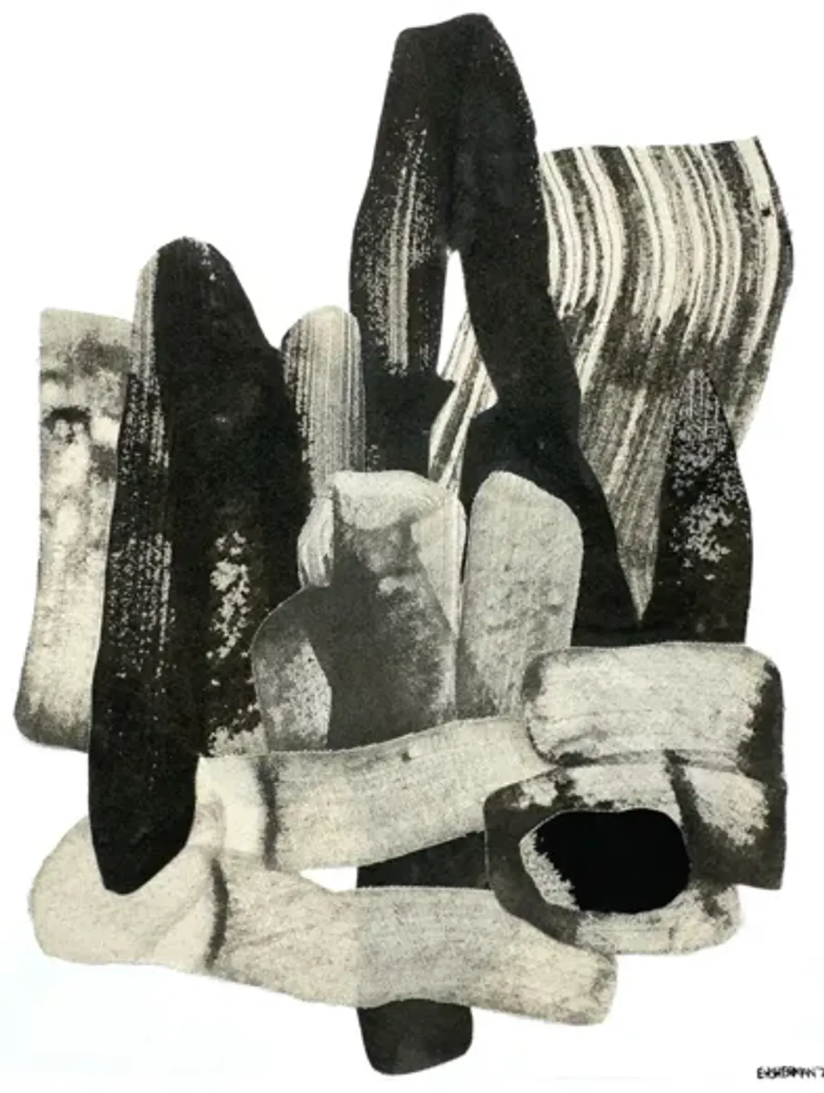 Henge 2 16" x 20" by Ellen Sherman