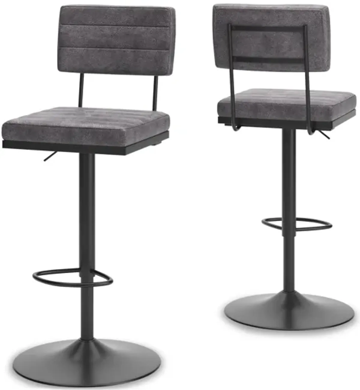 Strumford Bar Height Bar Stool Set of Two
