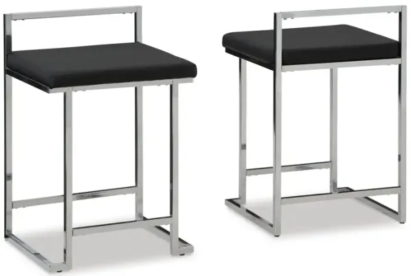 Madanere Bar Height Bar Stool Set of Two