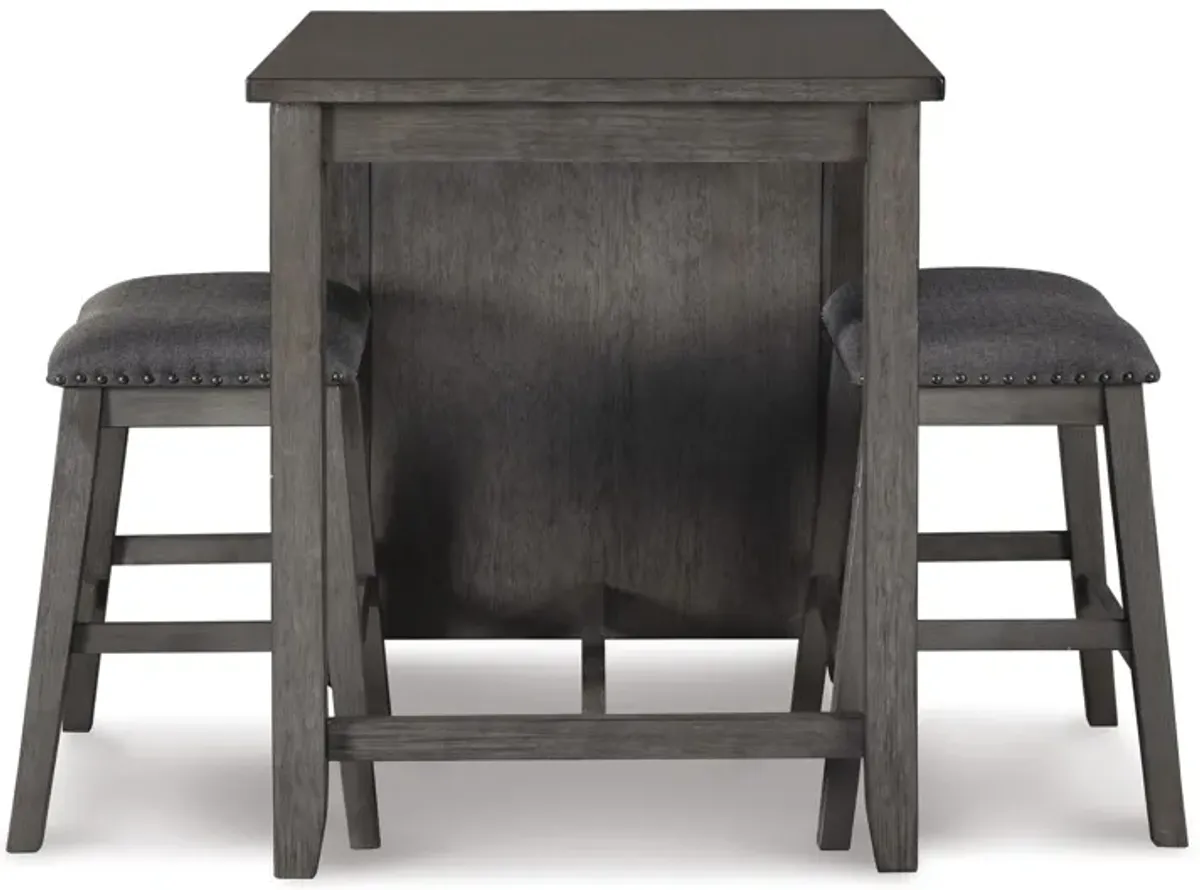 Caitbrook Counter Height Upholstered Bar Stool Set of Two