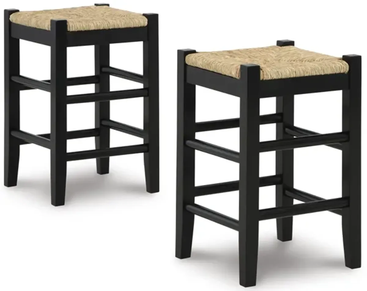 Mirimyn Counter Height Bar Stool Set of Two