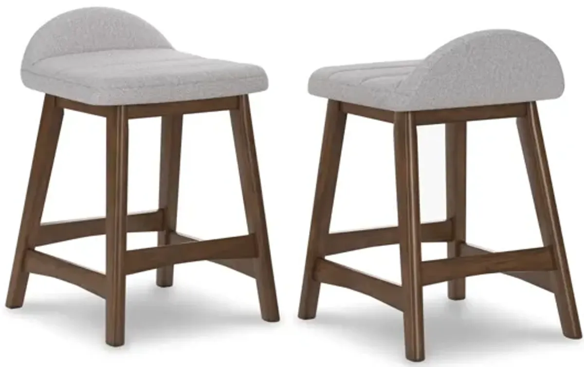 Lyncott Counter Height Bar Stool Set of Two