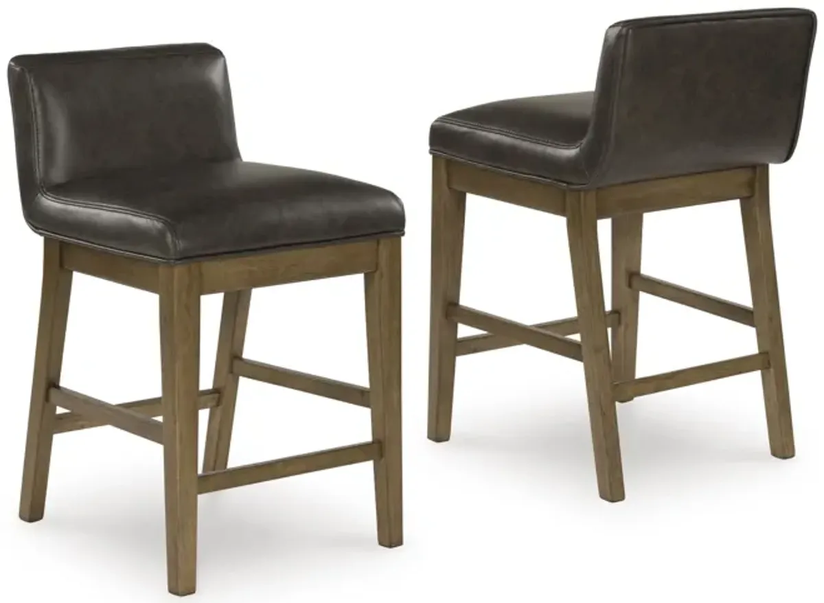 Cabalynn Counter Height Barstool Set of Two