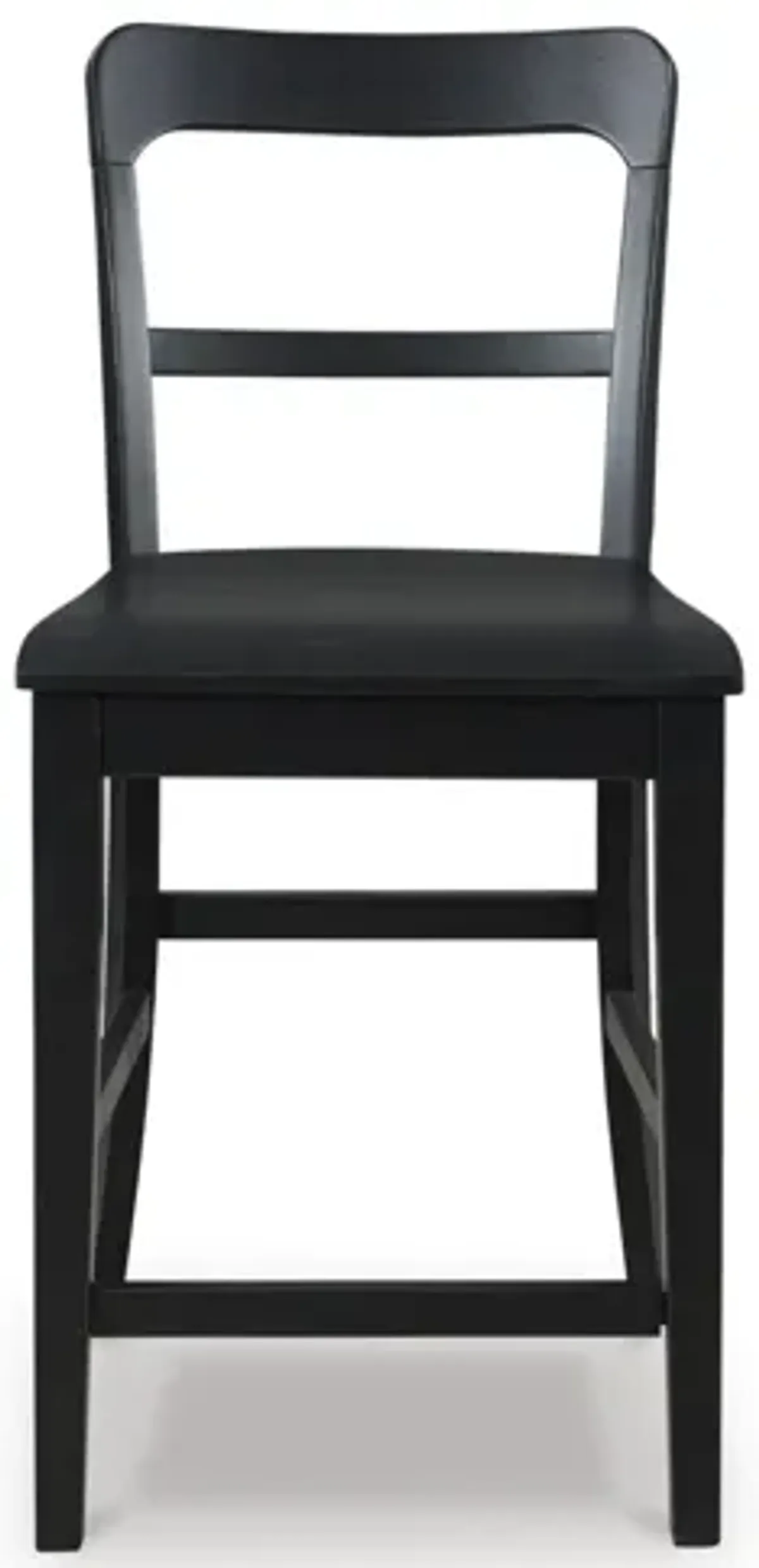 Greddinton Black Counter Height Barstool (Set of Two)