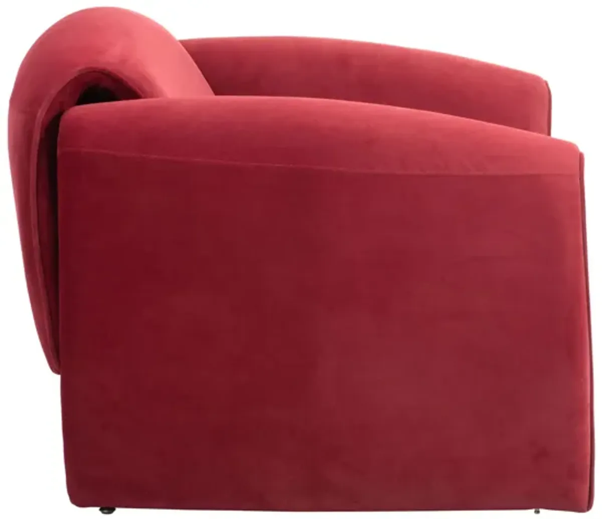 Horten Accent Chair Red