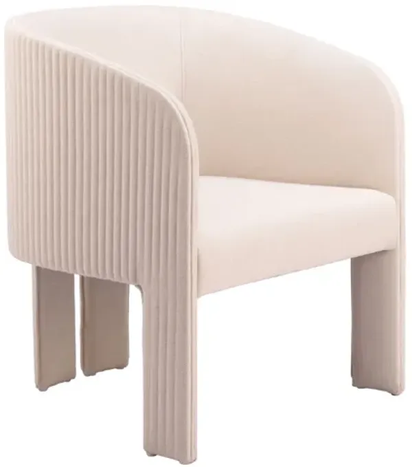 Hull Accent Chair Beige