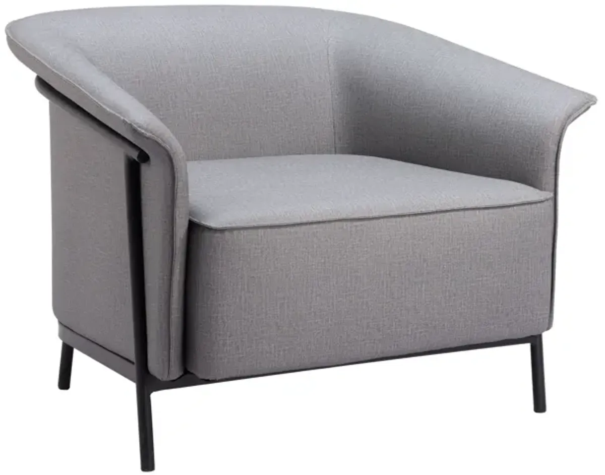 Burry Accent Chair Slate Gray