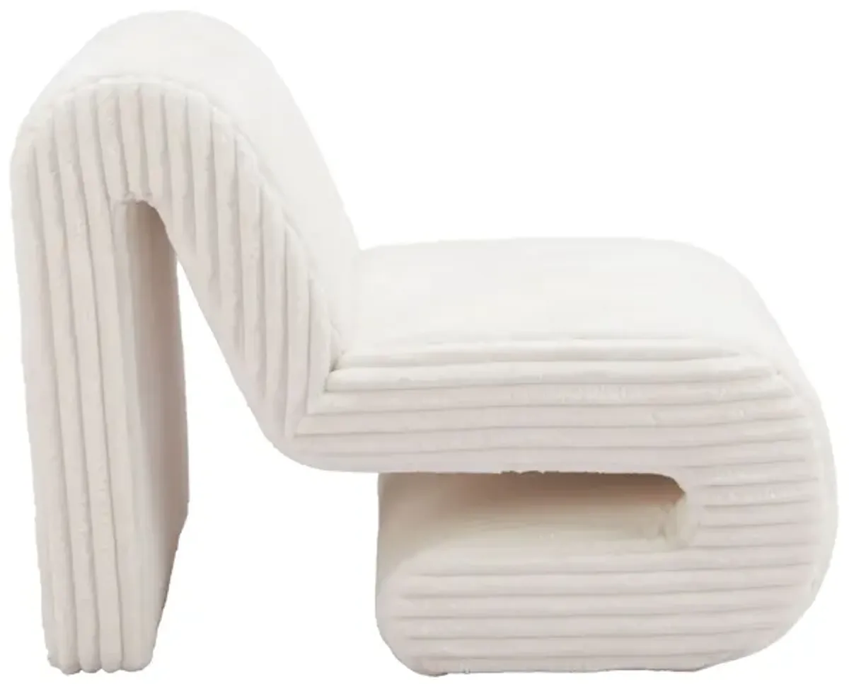 Opam Accent Chair White