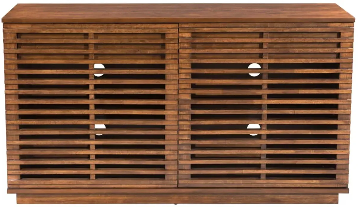 Linea Credenza Walnut