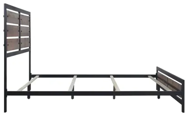 Elk River Rustic King Panel Bed