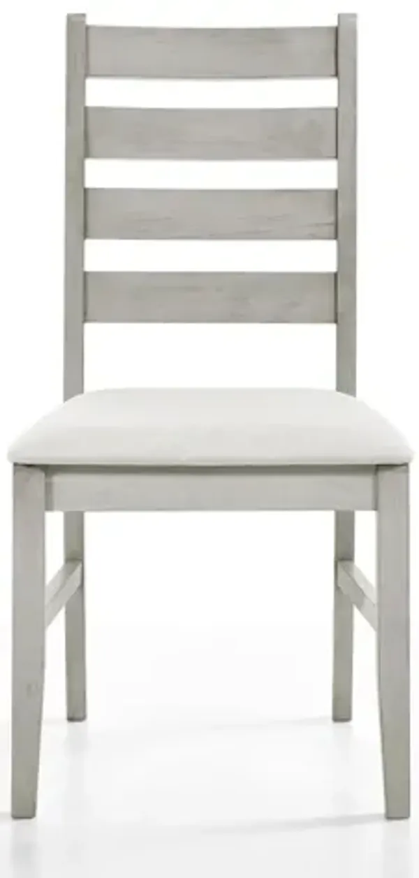 Pascal Ladderback Dining Chair (Set of 2) - Driftwood